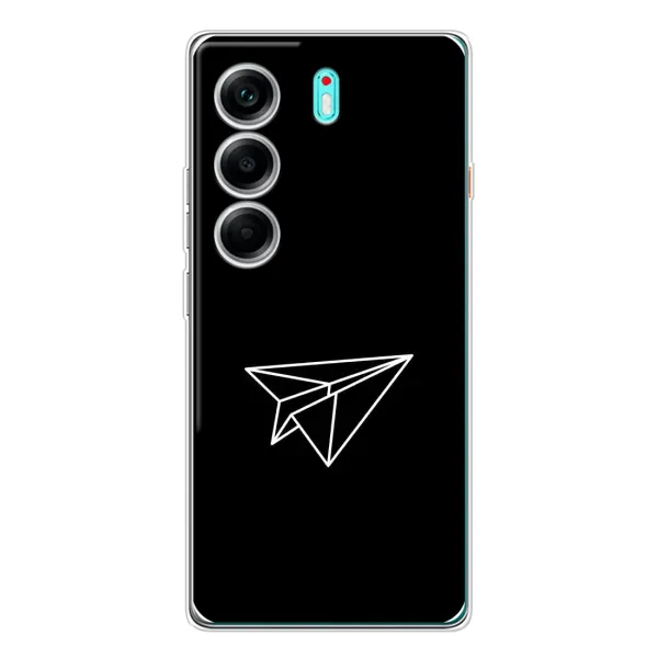 Чехол с рисунком «Самолетик» для TECNO Camon 40 Чехол с рисунком «Самолетик» для TECNO Camon 40
