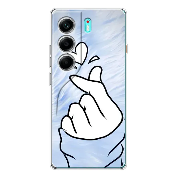 Чехол с рисунком «Сердечка знак» для TECNO Camon 40 Чехол с рисунком «Сердечка знак» для TECNO Camon 40