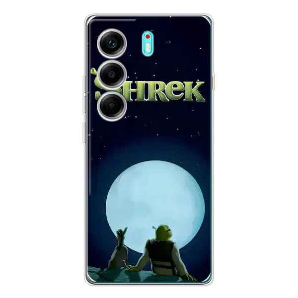 Чехол с рисунком «Шрек на луне» для TECNO Camon 40 Чехол с рисунком «Шрек на луне» для TECNO Camon 40