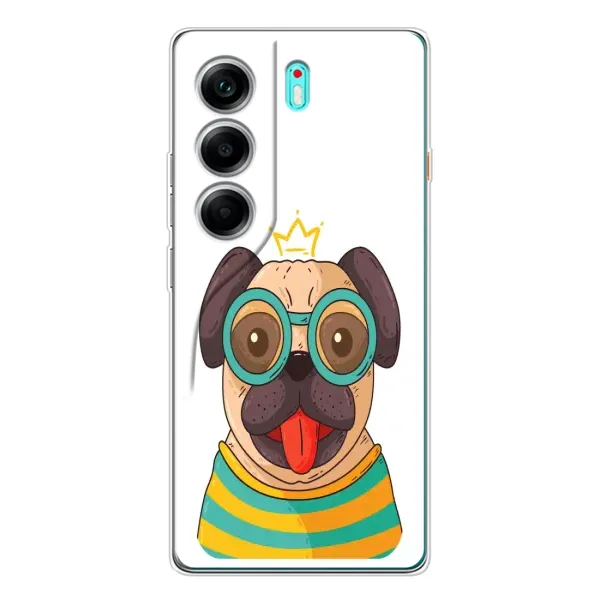 Чехол с рисунком «Собака Король» для TECNO Camon 40 Чехол с рисунком «Собака Король» для TECNO Camon 40
