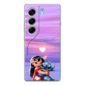 Чехол с рисунком Стич для TECNO Camon 40 (Стич и Лило)