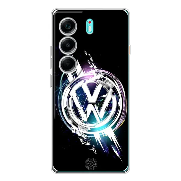 Чехол с рисунком «Volkswagen на черном» для TECNO Camon 40 Чехол с рисунком «Volkswagen на черном» для TECNO Camon 40