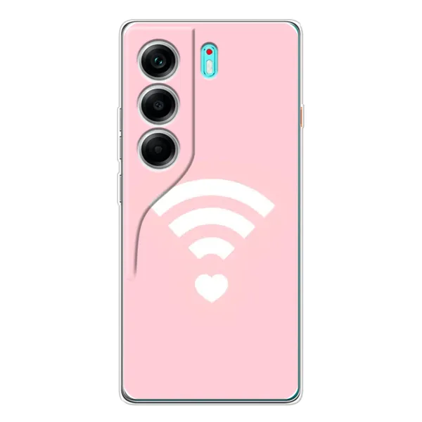 Чехол с рисунком «WiFi Love» для TECNO Camon 40 Чехол с рисунком «WiFi Love» для TECNO Camon 40