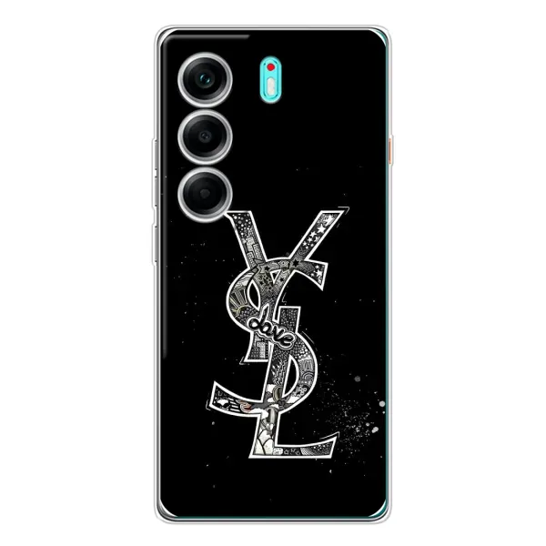 Чехол с рисунком «YSL» для TECNO Camon 40