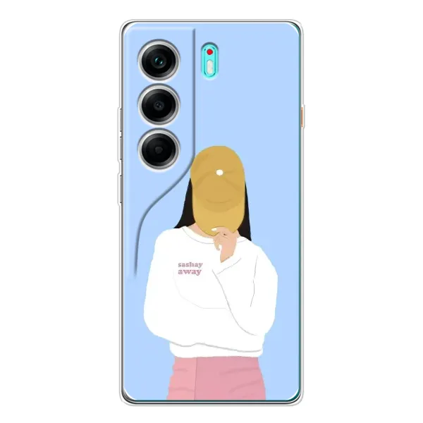 Чехол с рисунком «Желтая кепка» для TECNO Camon 40 Чехол с рисунком «Желтая кепка» для TECNO Camon 40