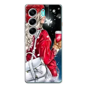 Чехлы на Новый Год TECNO Camon 40 (Зима пришла)