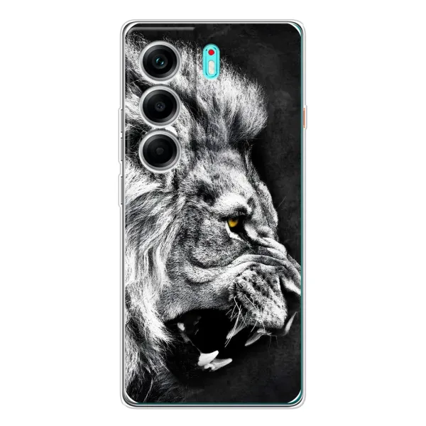 Чехол с рисунком «Злой ЛЕВ» для TECNO Camon 40 Чехол с рисунком «Злой ЛЕВ» для TECNO Camon 40
