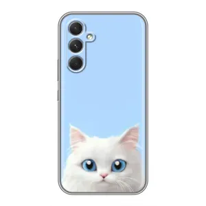 Чохол на тематику: Коти для TECNO Camon 50 Pro (Білий кіт)