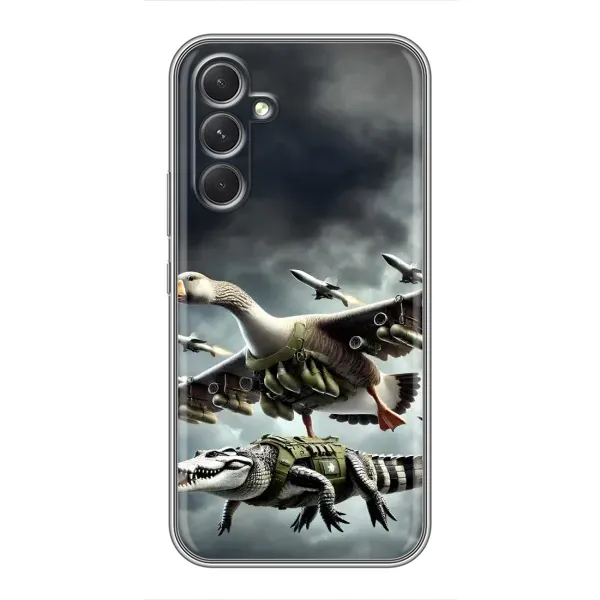 Чехол с рисунком «Гусини и крокодило» для TECNO Camon 50 Pro Чехол с рисунком «Гусини и крокодило» для TECNO Camon 50 Pro