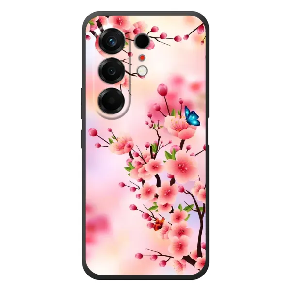 Чехол с рисунком «Бабочки на сакуре» для TECNO Camon 50 Чехол с рисунком «Бабочки на сакуре» для TECNO Camon 50
