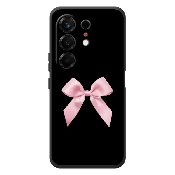 Чехол с рисунком «Бант на черном» для TECNO Camon 50 Чехол с рисунком «Бант на черном» для TECNO Camon 50