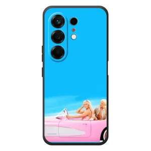 Силиконовый Чехол Барби Фильм на TECNO Camon 50 (Барби и Кен)