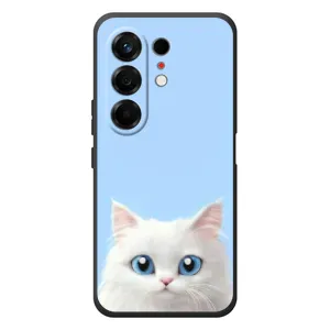 Чехол на тематику: Коты для TECNO Camon 50 (Белый кот)