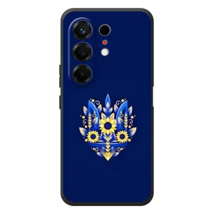 Чехол Укр Символика для TECNO Camon 50 (Цветущий Герб)
