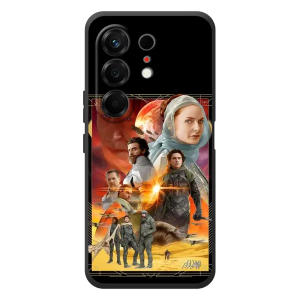 Чехол с рисунком «Д Ю Н А» для TECNO Camon 50