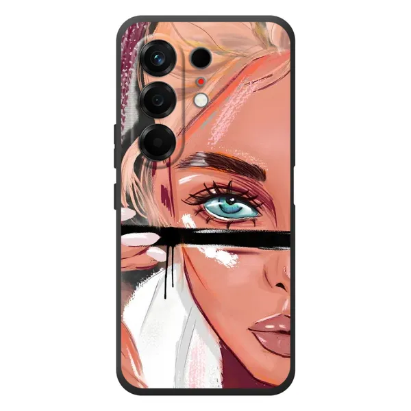 Чехол с рисунком «Девушка и ресницы» для TECNO Camon 50 Чехол с рисунком «Девушка и ресницы» для TECNO Camon 50