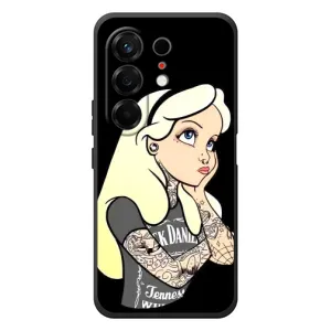 Чехол Стильные девушки на TECNO Camon 50 (Девушка обиделась)