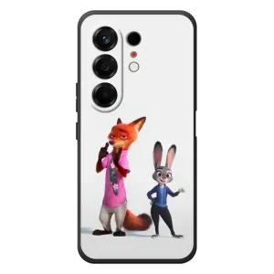 Силиконовый чехол с принтом Зоотрополіс для TECNO Camon 50 (Джуди и Ник)