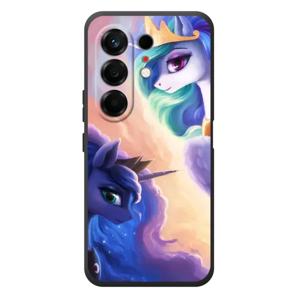 Чехол с рисунком «Единорожки на тучках» для TECNO Camon 50 Чехол с рисунком «Единорожки на тучках» для TECNO Camon 50