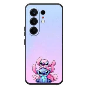 Чехол с рисунком Стич для TECNO Camon 50 (Энджл и Стич)
