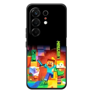 Чехлы для TECNO Camon 50 (Персонажи Майн Крафт) (Герой Майнкрафт)