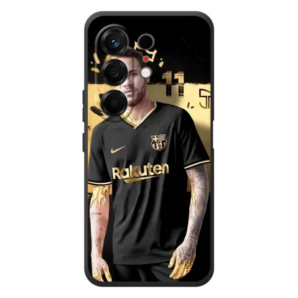 Чехол с рисунком «Gold Neymar» для TECNO Camon 50