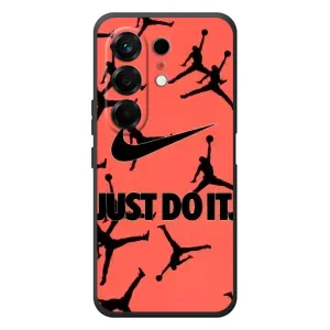 Силиконовый Чехол Nike Air Jordan на Техно Камон 50 (Just Do It)