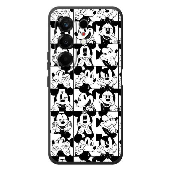 Чехол с рисунком «Коллаж Микки Маус» для TECNO Camon 50 Чехол с рисунком «Коллаж Микки Маус» для TECNO Camon 50