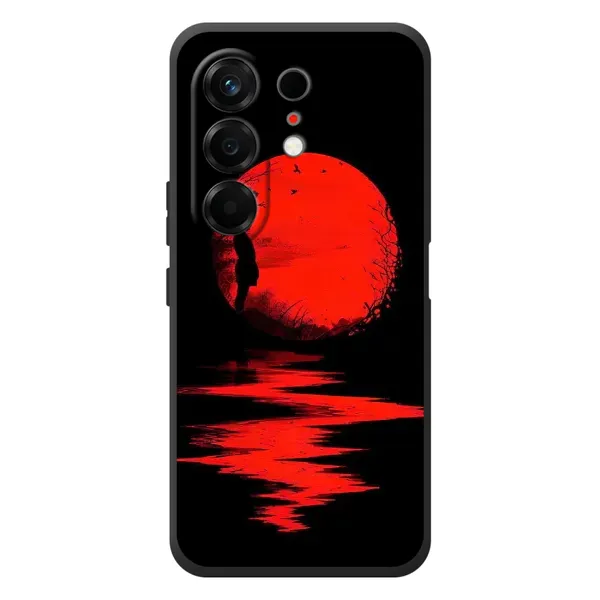 Чохол з малюнком «Червоний Захід сонця» для TECNO Camon 50 Чохол з малюнком «Червоний Захід сонця» для TECNO Camon 50