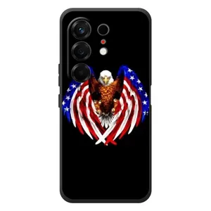 Чохол Прапор USA для TECNO Camon 50 (Крила США)
