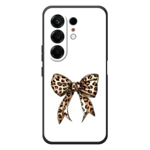 Чохол банти для TECNO Camon 50 (Леопардовий бант)