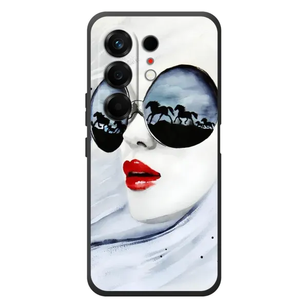 Чехол с рисунком «Любительница коней» для TECNO Camon 50 Чехол с рисунком «Любительница коней» для TECNO Camon 50
