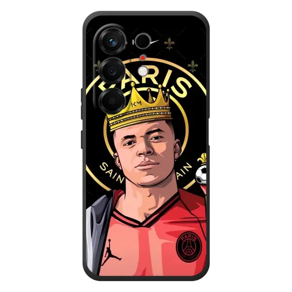 Чехол с рисунком «Mbappe King» для TECNO Camon 50