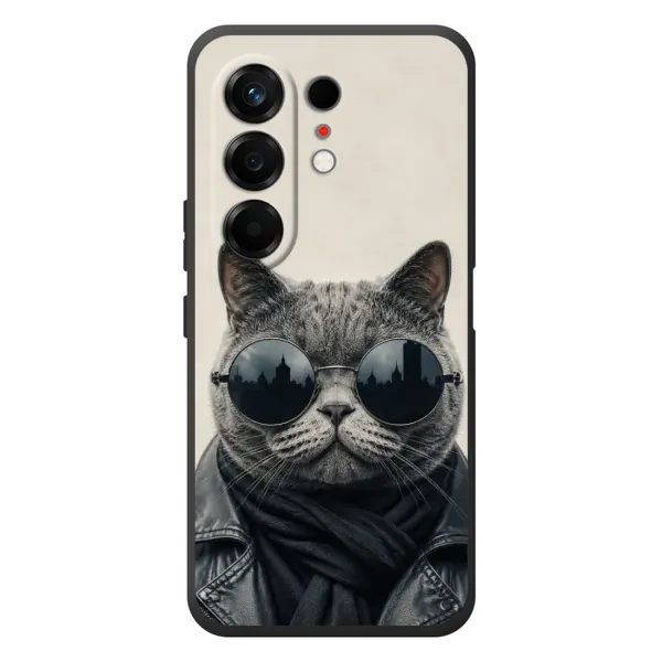 Чехол с рисунком «Модный кот» для TECNO Camon 50 Чехол с рисунком «Модный кот» для TECNO Camon 50