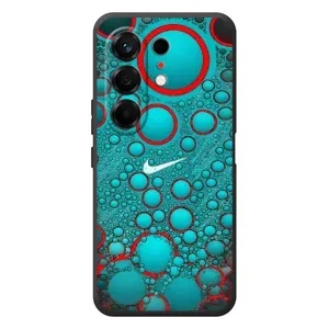 Силиконовый Чехол на TECNO Camon 50 с картинкой Nike (Найк зеленый)