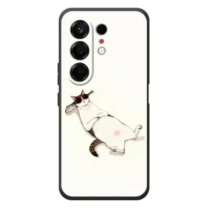 Чехол на тематику: Коты для TECNO Camon 50 (Отдых)