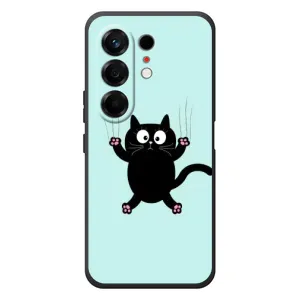 Силиконовый чехол с котиком для TECNO Camon 50