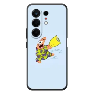 Чехлы с Патриком на TECNO Camon 50 (Патрик с подушкой)