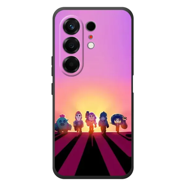 Чехол с рисунком «Персонажи в закате» для TECNO Camon 50 Чехол с рисунком «Персонажи в закате» для TECNO Camon 50
