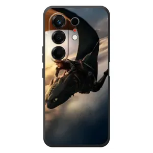 Чехол дракон Беззубик для TECNO Camon 50 (Полет Беззубика)
