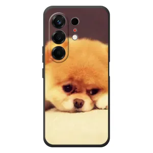 Чехол (ТПУ) Милые собачки для TECNO Camon 50 (Померанский шпиц)