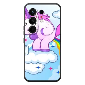 Чохол Unicorn на TECNO Camon 50 (Веселка Єдиноріга)