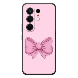 Чохол банти для TECNO Camon 50 (Рожевий бантик)