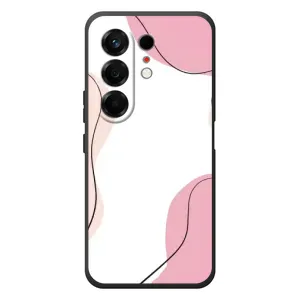 Чехол цветочный дизайн для TECNO Camon 50 (Розовый фон)