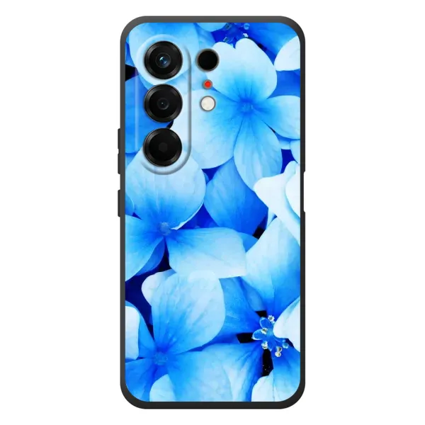 Чехол с рисунком «Синие цветы» для TECNO Camon 50 Чехол с рисунком «Синие цветы» для TECNO Camon 50