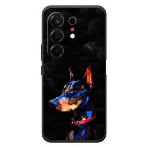 Бампер для TECNO Camon 50 с картинкой "Песики" (Собака Мопс)