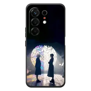 Чехлы с принтом Уэнсдей на TECNO Camon 50 (Уэнсдей и Энди)