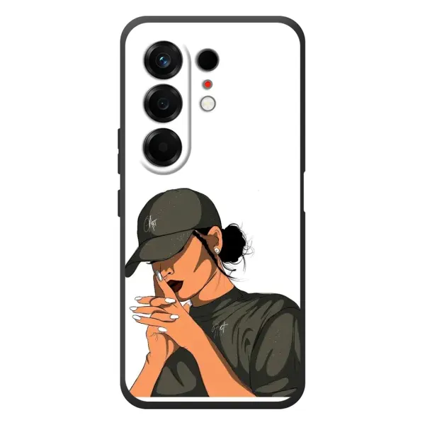 Чехол с рисунком «В зеленом» для TECNO Camon 50 Чехол с рисунком «В зеленом» для TECNO Camon 50
