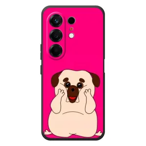 Чехол (ТПУ) Милые собачки для TECNO Camon 50 (Веселый Мопсик)