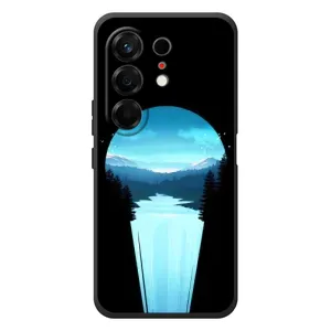 Літній Чохол на TECNO Camon 50 (Синій Водоспад)